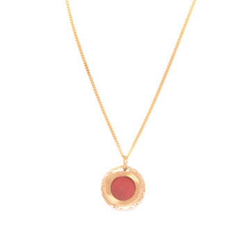 Portal Necklace in Carnelian