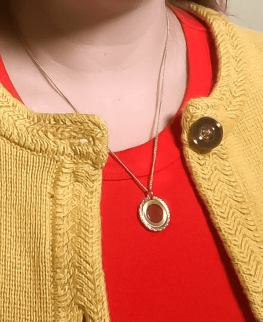 Portal Necklace in Carnelian