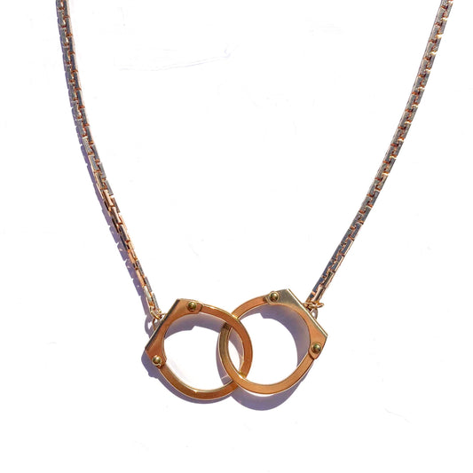 Linked Charm Holder Necklace