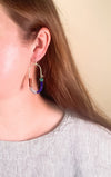 Cobalt, Sapphire, Mocha, + Malachite Balance Earrings