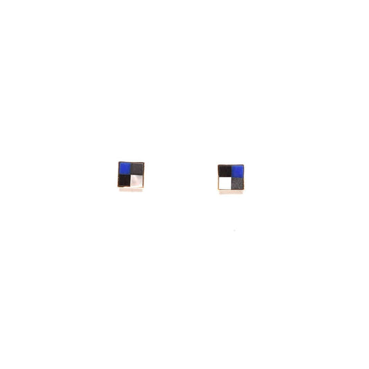 Lapis Mosaic Studs