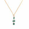 Malachite Shapes Necklace
