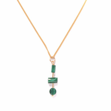 Malachite Shapes Necklace