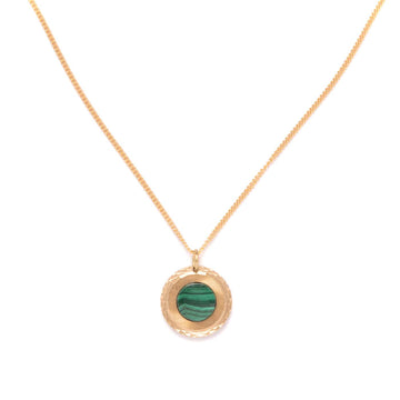 Portal Necklace in Malachite