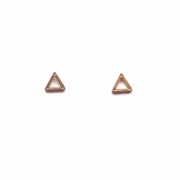 Concentric Triangle Studs - Michelle Starbuck Designs