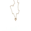 Faceted Triangle Necklace - Michelle Starbuck Designs