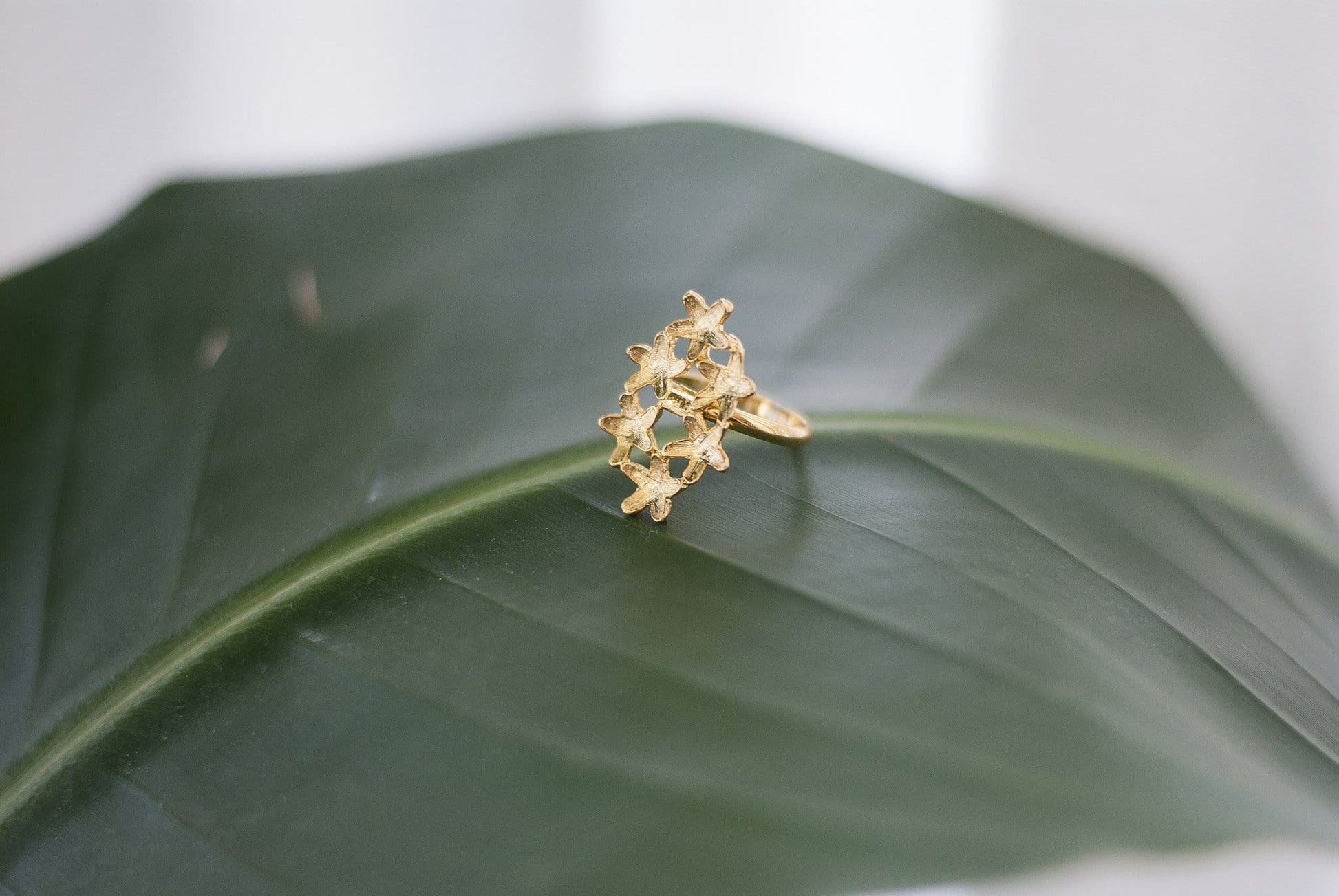 Vintage Petal Cluster Ring - Michelle Starbuck Designs