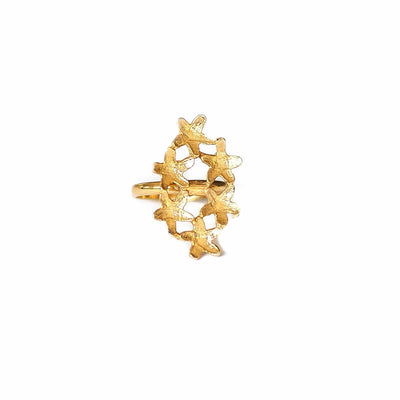 Vintage Petal Cluster Ring - Michelle Starbuck Designs