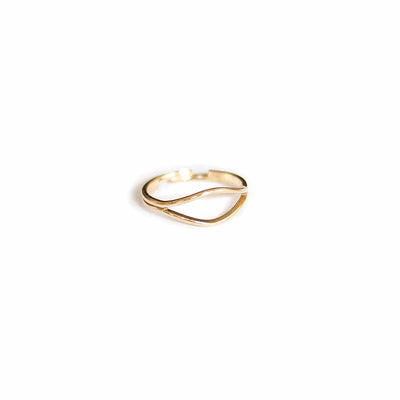 Vintage Brass Double Band Ring - Michelle Starbuck Designs