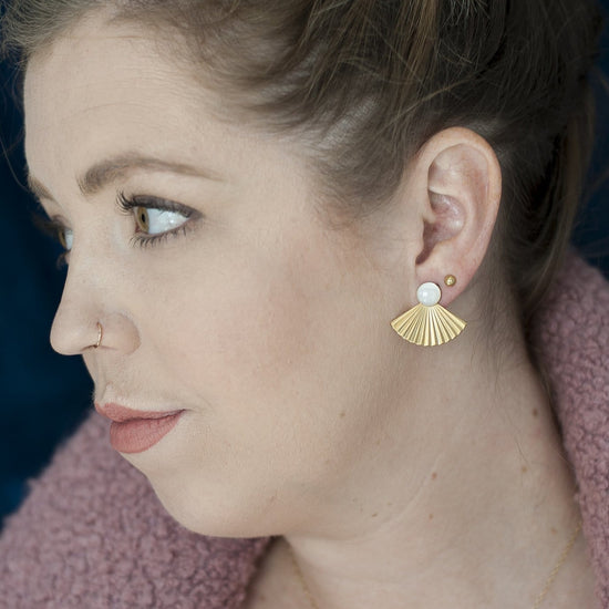 Pleat Jackets with Mother of Pearl Studs - Michelle Starbuck Designs