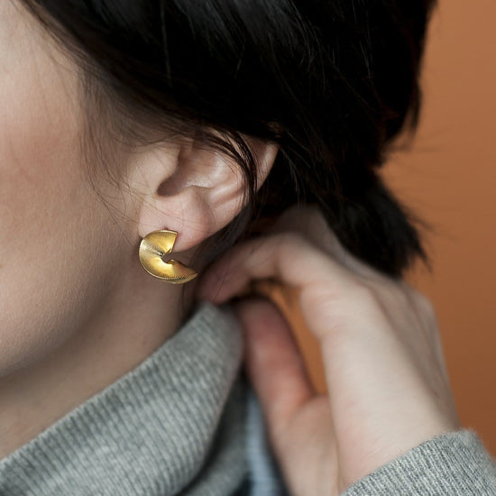 Ribbon Studs - Michelle Starbuck Designs