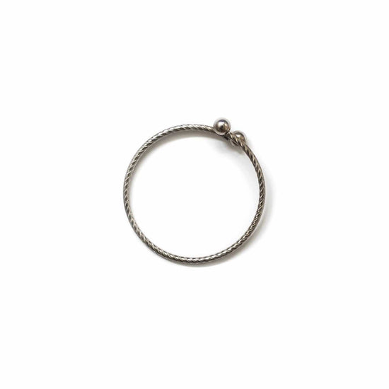 Vintage Silver Textured Bangle - Michelle Starbuck Designs