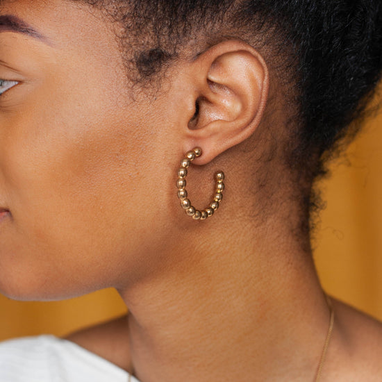 Spindle Hoops - Michelle Starbuck Designs