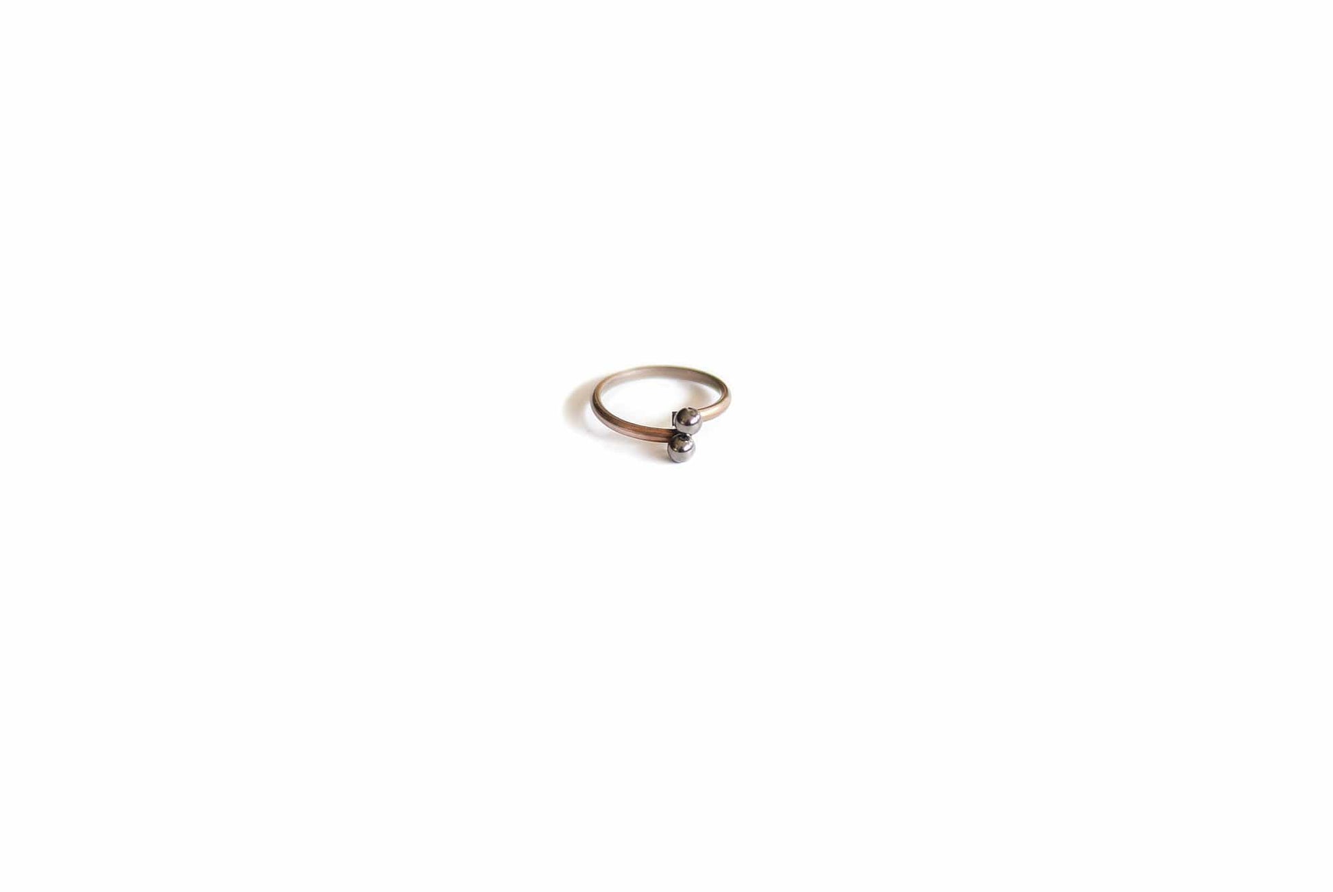 Vintage Steel Stacking Ring - Michelle Starbuck Designs