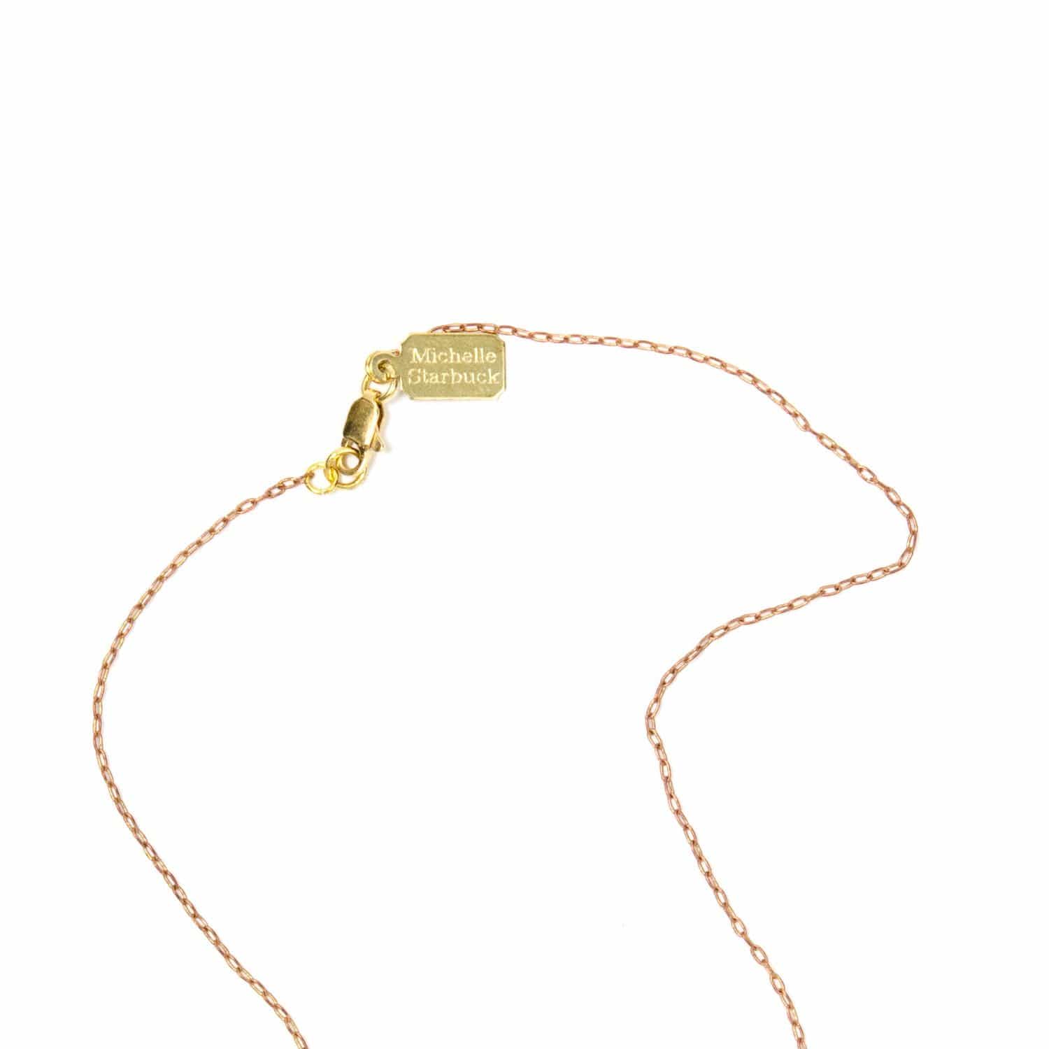 Tiny Hexagons Necklace - Michelle Starbuck Designs