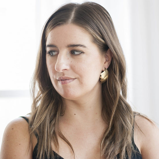 Vintage Deco Shell Earrings - Michelle Starbuck Designs