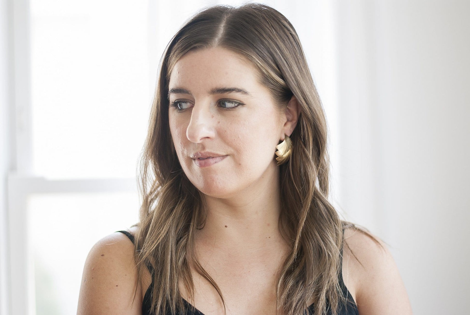 Vintage Deco Shell Earrings - Michelle Starbuck Designs