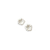 Vintage White Flower Studs - Michelle Starbuck Designs