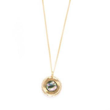 Portal Necklace in Abalone