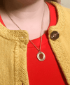 Portal Necklace in Carnelian