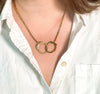 Linked Charm Holder Necklace
