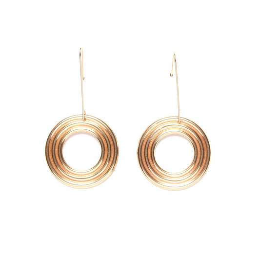 Concentric Circle Earrings