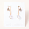 Crystal Asymmetrical Arch Earrings