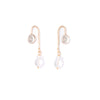 Crystal Asymmetrical Arch Earrings
