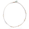 Minimal Charm Necklace- Ethopian Opal Nugget