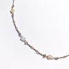 Minimal Charm Necklace- Ethopian Opal Nugget