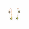 Jade Asymmetrical Arch Earrings