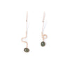 Jade Contour Drop Earrings