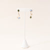 Jade + Blue Moonstone Contour Earrings