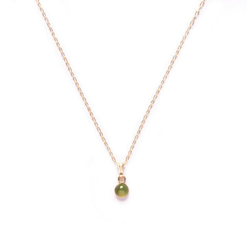 Jade Tiny Charm Necklace