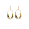 Jade + Tortoise Beaded Earrings