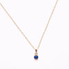 Lapis Tiny Charm Necklace