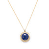 Starburst Pendant Necklace in Lapis