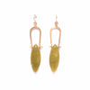 Amulet Earrings in Serpentine