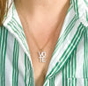lilac-vote-necklace handmade jewelry by michelle starbuck designs