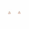 Mother of Pearl Triangle Studs