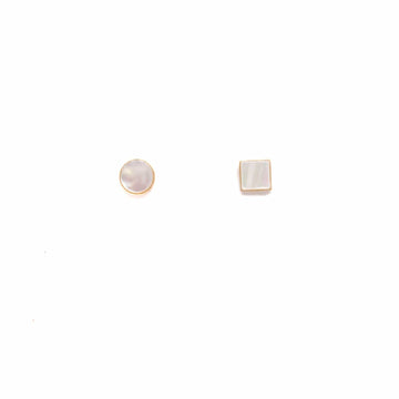 Mother of Pearl Mismatched Studs