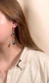Malachite Drop Earrings