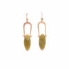 Amulet Earrings in Serpentine