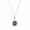 Nova Locket Necklace in Navy
