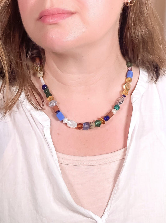 One of a Kind Beaded Necklace #3