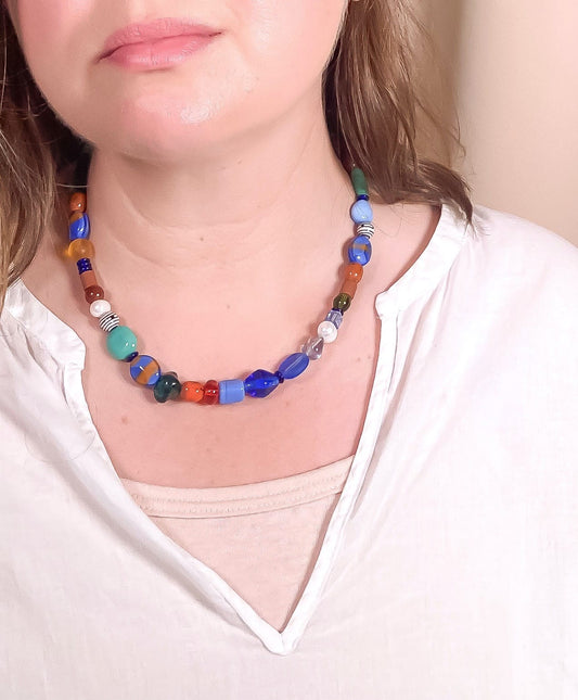 One of a Kind Beaded Necklace #5
