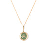Nova Locket Necklace in Olive