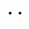 Onyx Circle Studs