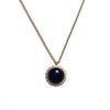 Laurel Pendant Necklace in Onyx/ SAMPLE