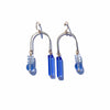 Composition Swing Earrings in Periwinkle